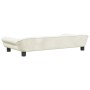 Sofá para niños de terciopelo crema 100x50x26 cm de , Mobiliario para bebés y niños pequeños - Ref: Foro24-3196399, Precio: 1...