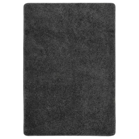 Alfombra peluda antideslizante gris oscuro 120x170 cm de vidaXL, Alfombras - Ref: Foro24-340378, Precio: 54,72 €, Descuento: %