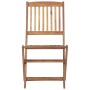 Sillas de jardín plegables 2 uds y cojines madera maciza acacia de , Sillas de jardín - Ref: Foro24-3064652, Precio: 137,79 €...