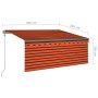 Toldo automático con persiana LED sensor de viento 3,5x2,5m de , Toldos - Ref: Foro24-3069415, Precio: 514,35 €, Descuento: %
