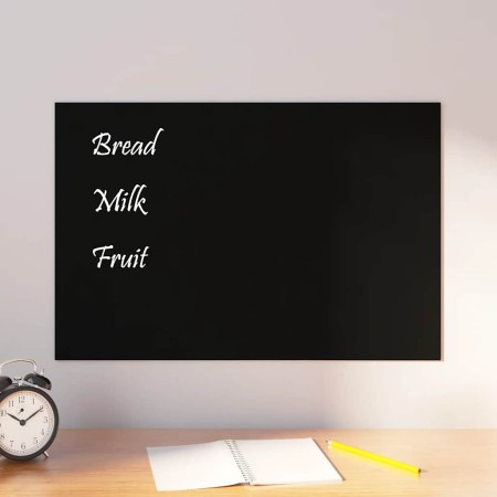 Pizarra magnética de pared vidrio templado negro 60x40 cm | Foro24.es | Tu tienda online para hogar, jardín y más Foro24.es