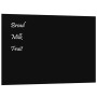 Pizarra magnética de pared vidrio templado negro 60x40 cm | Foro24.es | Tu tienda online para hogar, jardín y más Foro24.es