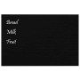 Pizarra magnética de pared vidrio templado negro 60x40 cm | Foro24.es | Tu tienda online para hogar, jardín y más Foro24.es