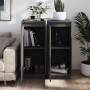 Sideboard 2 Stück massives graues Kiefernholz 31,5x34x75 cm von vidaXL, Sideboards - Ref: Foro24-813355, Preis: 61,52 €, Raba...