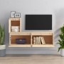 Muebles para TV 3 piezas madera maciza de pino | Foro24.es | Tu tienda online para hogar, jardín y más Foro24.es