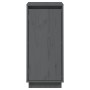 Sideboard 2 pcs solid gray pine wood 31.5x34x75 cm by vidaXL, Sideboards - Ref: Foro24-813355, Price: 61,52 €, Discount: %