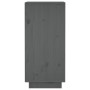 Sideboard 2 pcs solid gray pine wood 31.5x34x75 cm by vidaXL, Sideboards - Ref: Foro24-813355, Price: 61,52 €, Discount: %