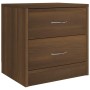 Mesitas noche 2 uds madera ingeniería marrón roble 40x30x40 cm | Foro24.es | Tu tienda online para hogar, jardín y más Foro24.es