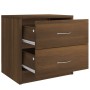 Mesitas noche 2 uds madera ingeniería marrón roble 40x30x40 cm | Foro24.es | Tu tienda online para hogar, jardín y más Foro24.es