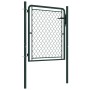Puerta de valla para jardín acero verde 100x75 cm de , Puertas de jardín - Ref: Foro24-144402, Precio: 138,73 €