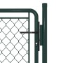 Puerta de valla para jardín acero verde 100x75 cm de , Puertas de jardín - Ref: Foro24-144402, Precio: 138,73 €