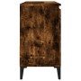 Armario de baño madera contrachapada roble ahumado 65x33x60 cm de , Tocadores de baño - Ref: Foro24-819833, Precio: 85,18 €