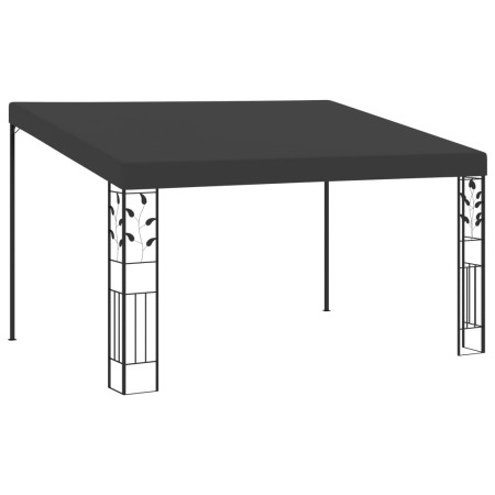 Cenador con montaje en la pared antracita 4x3x2,5 m de , Carpas y cenadores - Ref: Foro24-48001, Precio: 260,51 €, Descuento: %