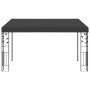 Cenador con montaje en la pared antracita 4x3x2,5 m de , Carpas y cenadores - Ref: Foro24-48001, Precio: 260,51 €, Descuento: %