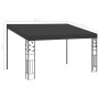 Cenador con montaje en la pared antracita 4x3x2,5 m de , Carpas y cenadores - Ref: Foro24-48001, Precio: 260,51 €, Descuento: %