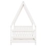 Estructura de cama para niños madera de pino blanco 80x160 cm de , Cunas y camas para niños - Ref: Foro24-834505, Precio: 137...