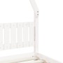 Estructura de cama para niños madera de pino blanco 80x160 cm de , Cunas y camas para niños - Ref: Foro24-834505, Precio: 137...
