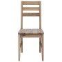 Sillas de comedor 4 unidades madera maciza de acacia de , Sillas de comedor - Ref: Foro24-246006, Precio: 331,71 €