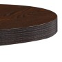 Mesa de bistró MDF marrón oscuro 40 cm de , Mesas de cocina y de comedor - Ref: Foro24-286416, Precio: 104,98 €