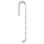 Escalera para piscina acero inoxidable 304 54x38x211 cm de , Escaleras y rampas de piscina - Ref: Foro24-93460, Precio: 200,2...