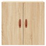 Armario de pared madera de ingeniería roble Sonoma 60x31x60 cm de , Taquillas y armarios de almacenamiento - Ref: Foro24-8299...