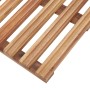 Alfombrillas de baño 2 uds madera maciza de acacia 56x37 cm de , Alfombras y esterillas de baño - Ref: Foro24-46574, Precio: ...