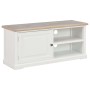 Mueble para TV de madera blanco 90x30x40 cm de , Muebles TV - Ref: Foro24-249879, Precio: 181,42 €