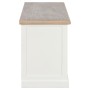 Mueble para TV de madera blanco 90x30x40 cm de , Muebles TV - Ref: Foro24-249879, Precio: 181,42 €