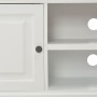 Mueble para TV de madera blanco 90x30x40 cm de , Muebles TV - Ref: Foro24-249879, Precio: 181,42 €