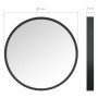 Espejo de pared negro 30 cm de , Espejos - Ref: Foro24-322292, Precio: 36,81 €, Descuento: %