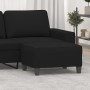 Reposapiés tela de microfibra negro 70x55x41 cm | Foro24.es | Tu tienda online para hogar, jardín y más Foro24.es