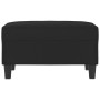 Reposapiés tela de microfibra negro 70x55x41 cm | Foro24.es | Tu tienda online para hogar, jardín y más Foro24.es