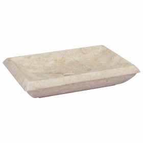 Lavabo crema mármol 50x35x10 cm de , Lavabos - Ref: Foro24-149162, Precio: 159,73 €, Descuento: %