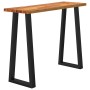 Mesa consola con borde vivo madera maciza acacia 110x35x80 cm | Foro24.es | Tu tienda online para hogar, jardín y más Foro24.es