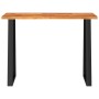 Mesa consola con borde vivo madera maciza acacia 110x35x80 cm | Foro24.es | Tu tienda online para hogar, jardín y más Foro24.es