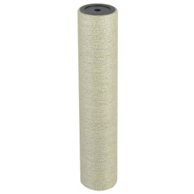 Poste rascador para gatos 8x40 cm 10 mm beige