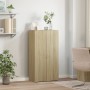 Armario archivador madera ingeniería roble Sonoma 60x32x115 cm | Foro24.es | Tu tienda online para hogar, jardín y más Foro24.es