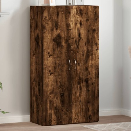 Armario archivador madera ingeniería roble ahumado 60x32x115 cm | Foro24.es | Tu tienda online para hogar, jardín y más Foro24.es