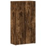 Armario archivador madera ingeniería roble ahumado 60x32x115 cm | Foro24.es | Tu tienda online para hogar, jardín y más Foro24.es