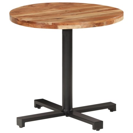 Mesa de bistró redonda madera maciza de mango Ø80x75 cm | Foro24.es | Tu tienda online para hogar, jardín y más Foro24.es
