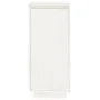 Solid white pine wood shoe cabinet 35x35x80 cm by vidaXL, Shoe racks and shoe organizers - Ref: Foro24-813536, Price: 75,40 €...