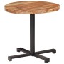 Mesa de bistró redonda madera maciza de mango Ø80x75 cm | Foro24.es | Tu tienda online para hogar, jardín y más Foro24.es