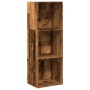 Estantería madera de ingeniería color envejecido 40x30x114 cm de , Librerías y estanterías - Ref: Foro24-857874, Precio: 45,1...