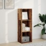 Estantería madera de ingeniería color envejecido 40x30x114 cm de , Librerías y estanterías - Ref: Foro24-857874, Precio: 45,1...