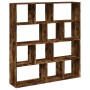 Estantería madera de ingeniería roble ahumado 132x29x141,5 cm | Foro24.es | Tu tienda online para hogar, jardín y más Foro24.es