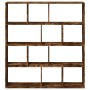 Estantería madera de ingeniería roble ahumado 132x29x141,5 cm | Foro24.es | Tu tienda online para hogar, jardín y más Foro24.es