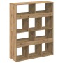 Estantería madera de ingeniería roble artisian 100x33x125,5 cm de , Librerías y estanterías - Ref: Foro24-3309365, Precio: 13...