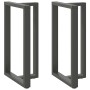 Patas para mesa de bar en forma de T (2 unidades), antracita, 60 x 35 x (100-101) cm, acero | Foro24.es | Tu tienda online para hogar, jardín y más Foro24.es