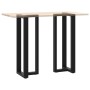 Patas para mesa de bar en forma de T (2 unidades), color negro, 40 x 35 x (110-111) cm, acero | Foro24.es | Tu tienda online para hogar, jardín y más Foro24.es