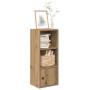 Estantería de madera de ingeniería roble artisan 31x24x77 cm de , Librerías y estanterías - Ref: Foro24-860336, Precio: 42,93 €